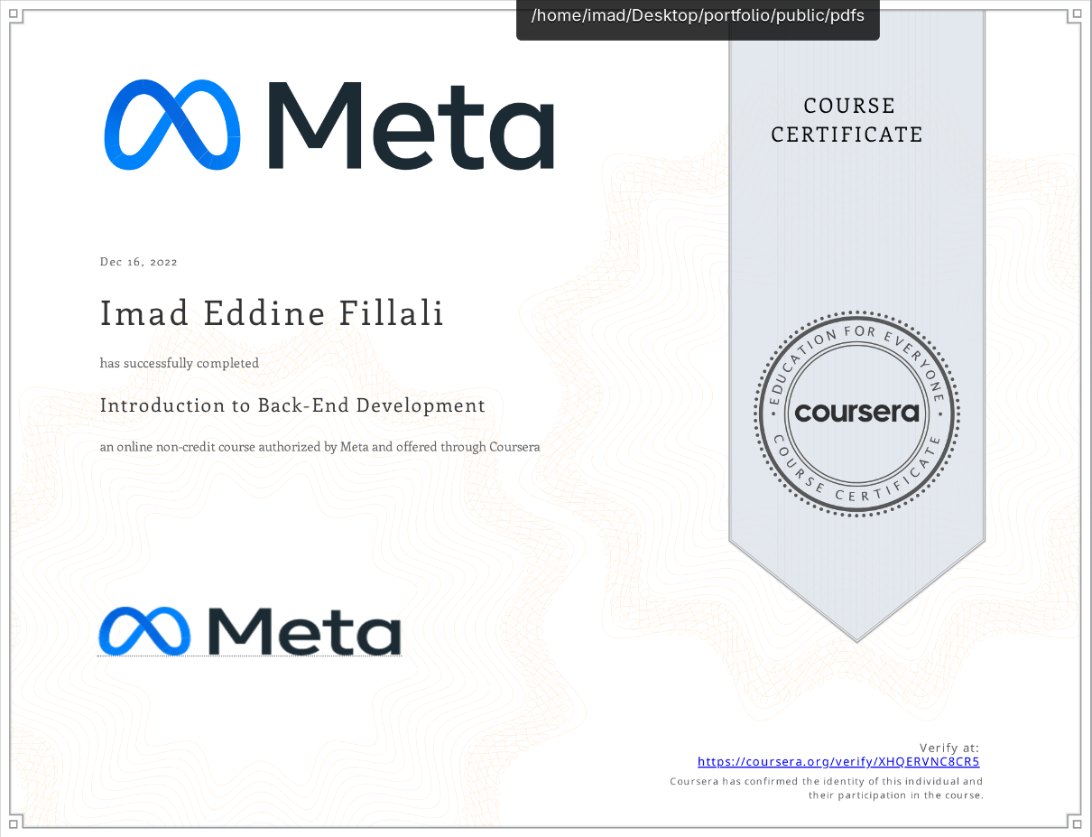 Introduction to Backend Development